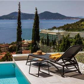 5-Bedroom Luxury Sea-View Villa with Infinity Pool near Dubrovnik – Sleeps 10